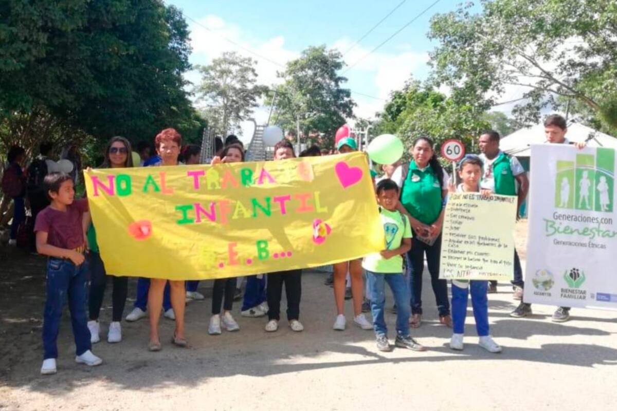 En Colosó sigue prevención del trabajo infantil con proyecto del ICBF