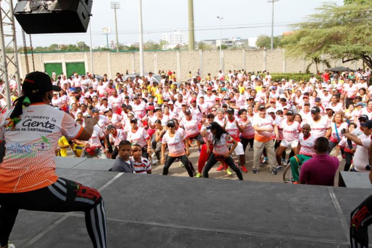 Unas tres mil personas asistieron a la Unidad Deportiva el domingo anterior. Ese día todo estuvo tranquilo para bien de los asistentes. Julio Castaño/El Universal