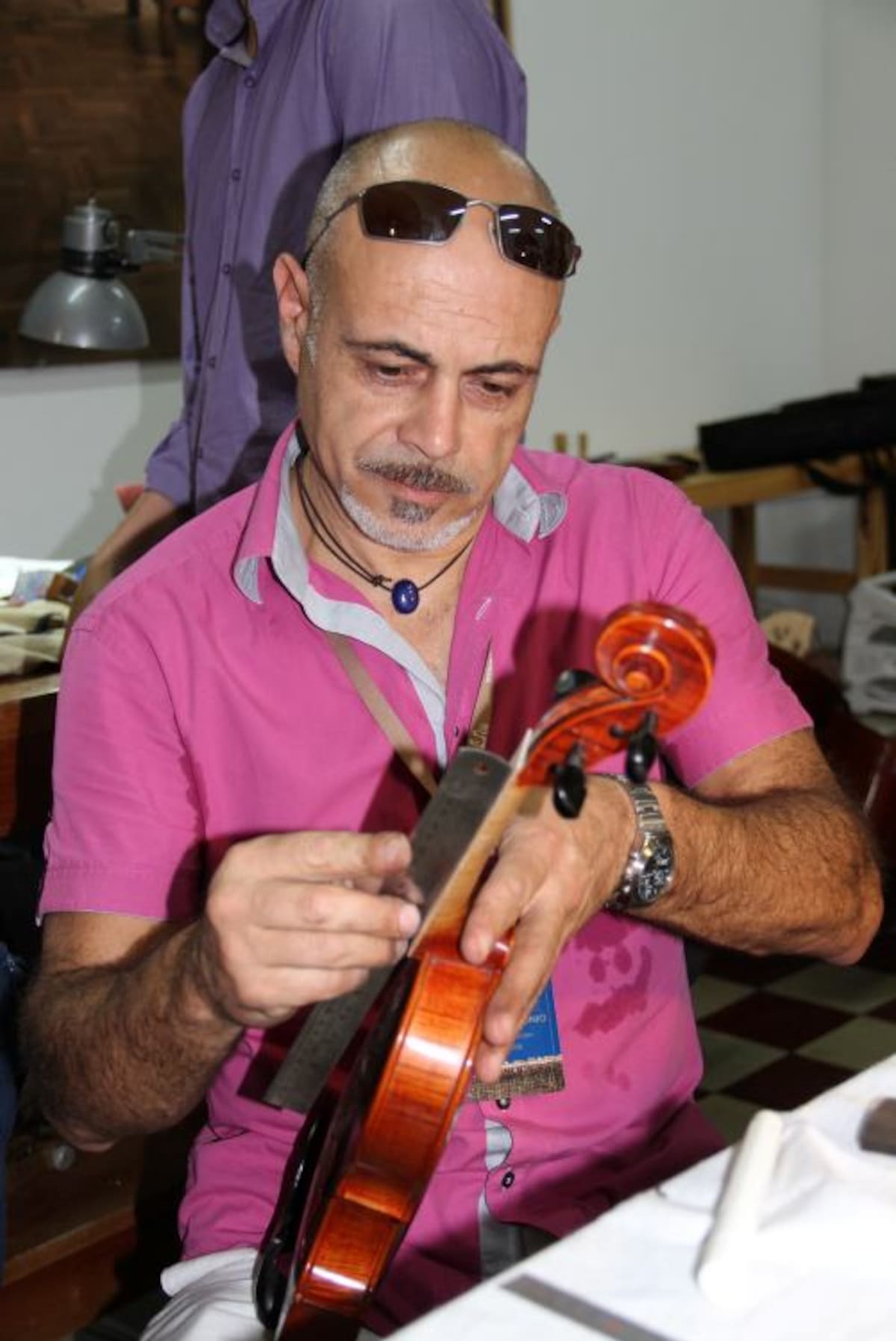 Insiste en que el bochorno de la tarde no le sienta nada bien a los instrumentos. ZENIA VALDELAMAR - EL UNIVERSAL