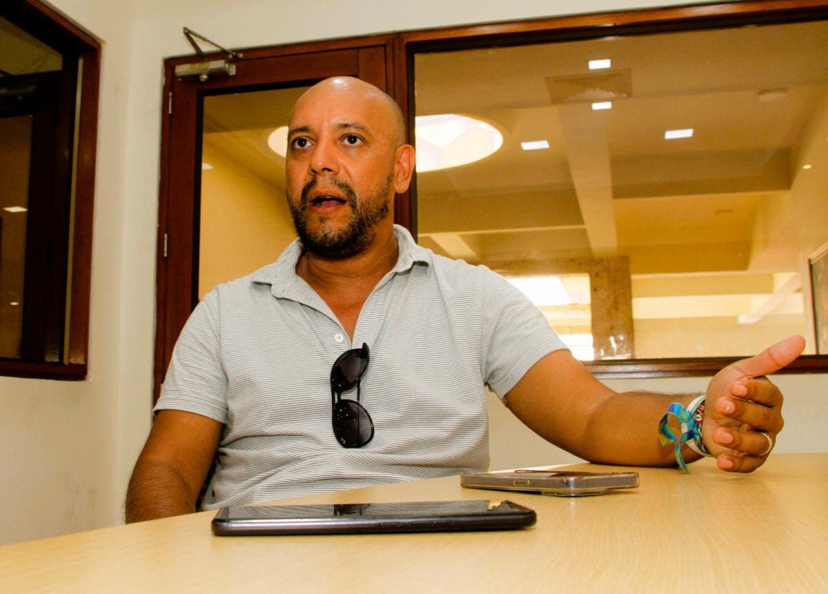 José Luis Ángel, turista argentino víctima de hurto en Cartagena.