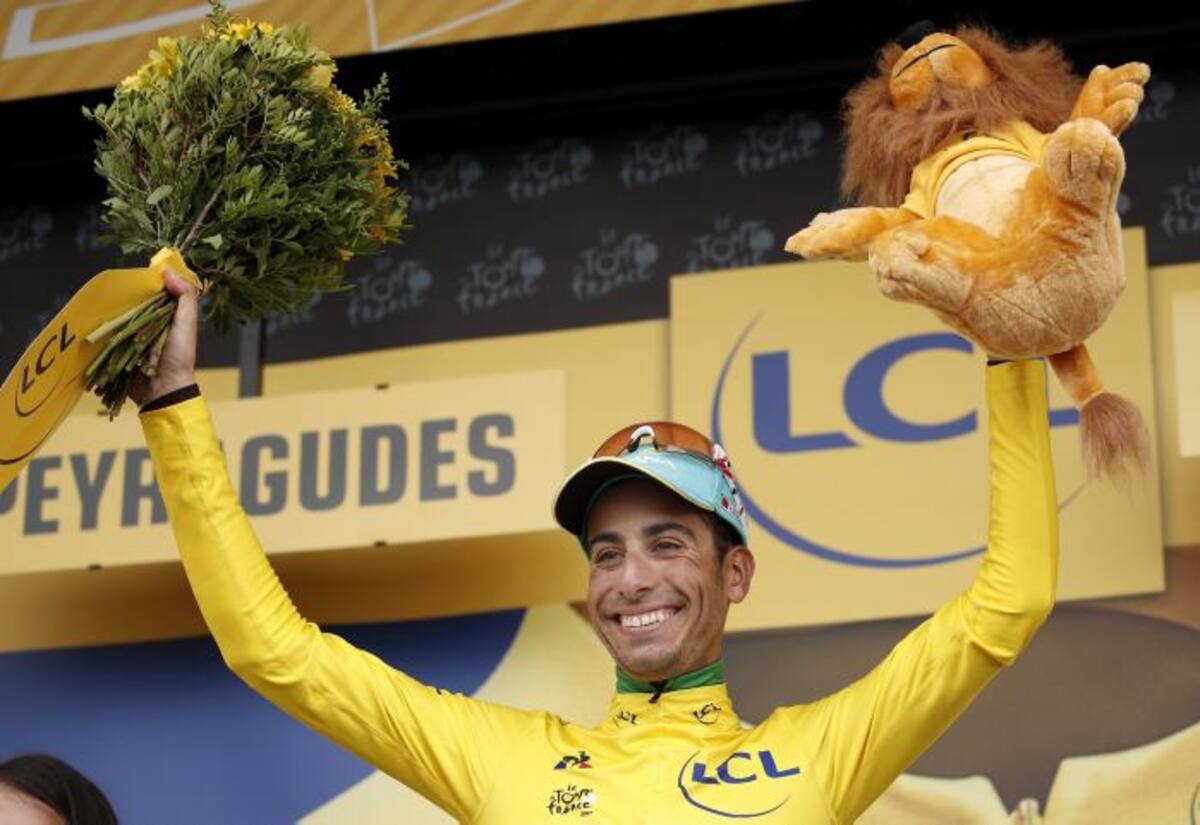Fabio Aru se vistió de líder. EFE