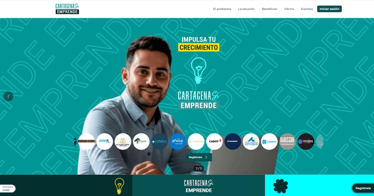 Cartagena Sí Emprende: the platform that drives business growth