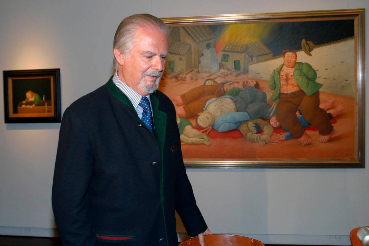 Fernando Botero será enterrado en Pietrasanta, Italia junto a su esposa