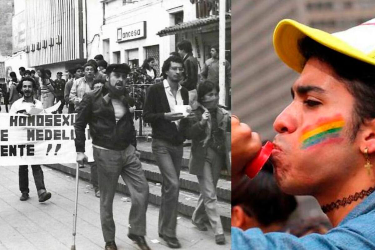 Así fue la primera marcha del Orgullo en Colombia hace 40 años