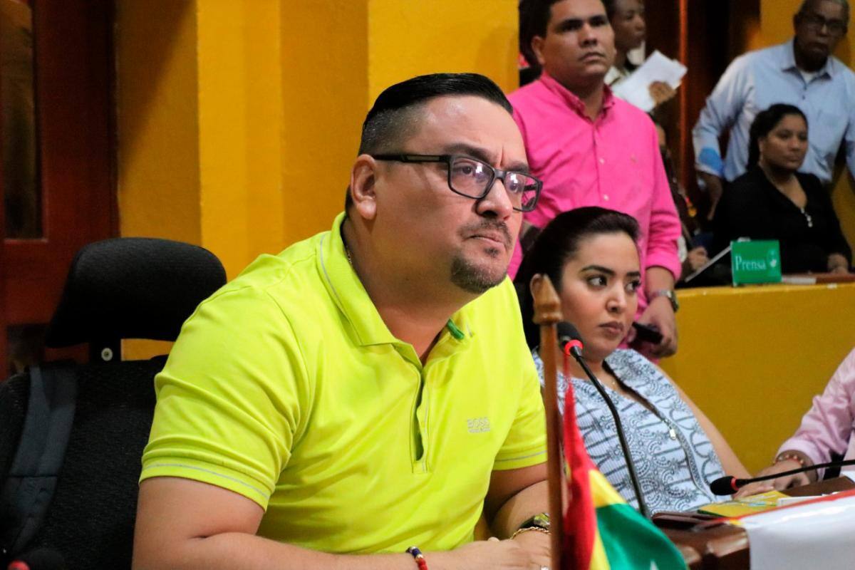 Carlos Barrios, concejal.