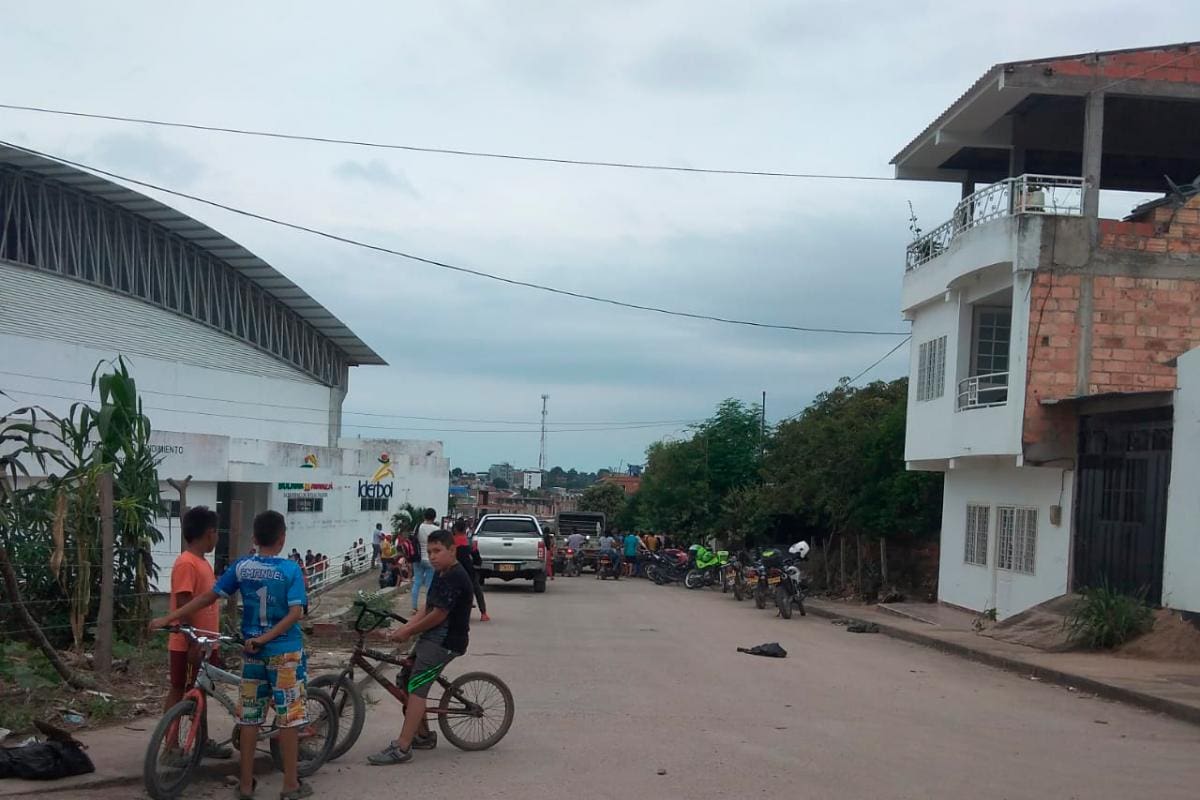 Más de 600 campesinos se han venido desplazando