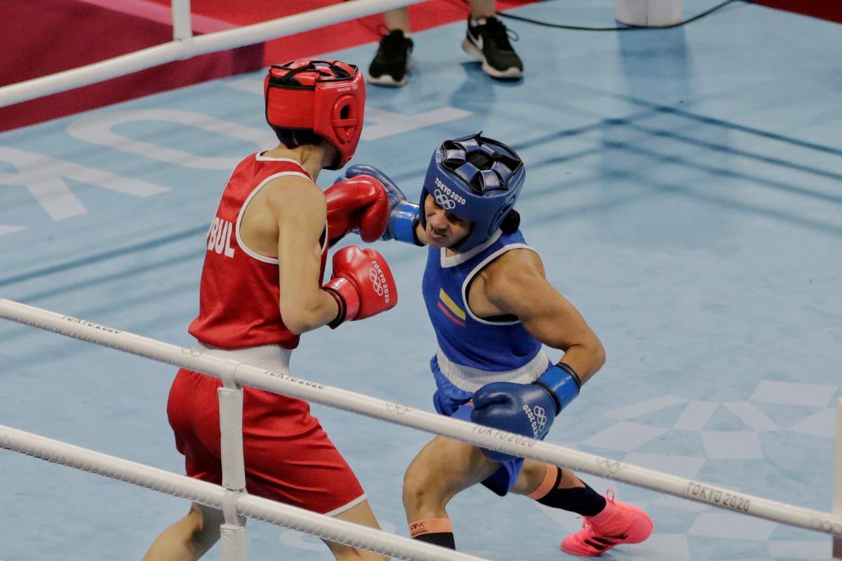 Jeny Arias perdió en boxeo femenino