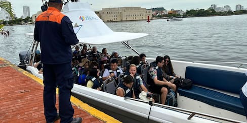 Reportan récord de movilidad marítima en temporada vacacional en Cartagena