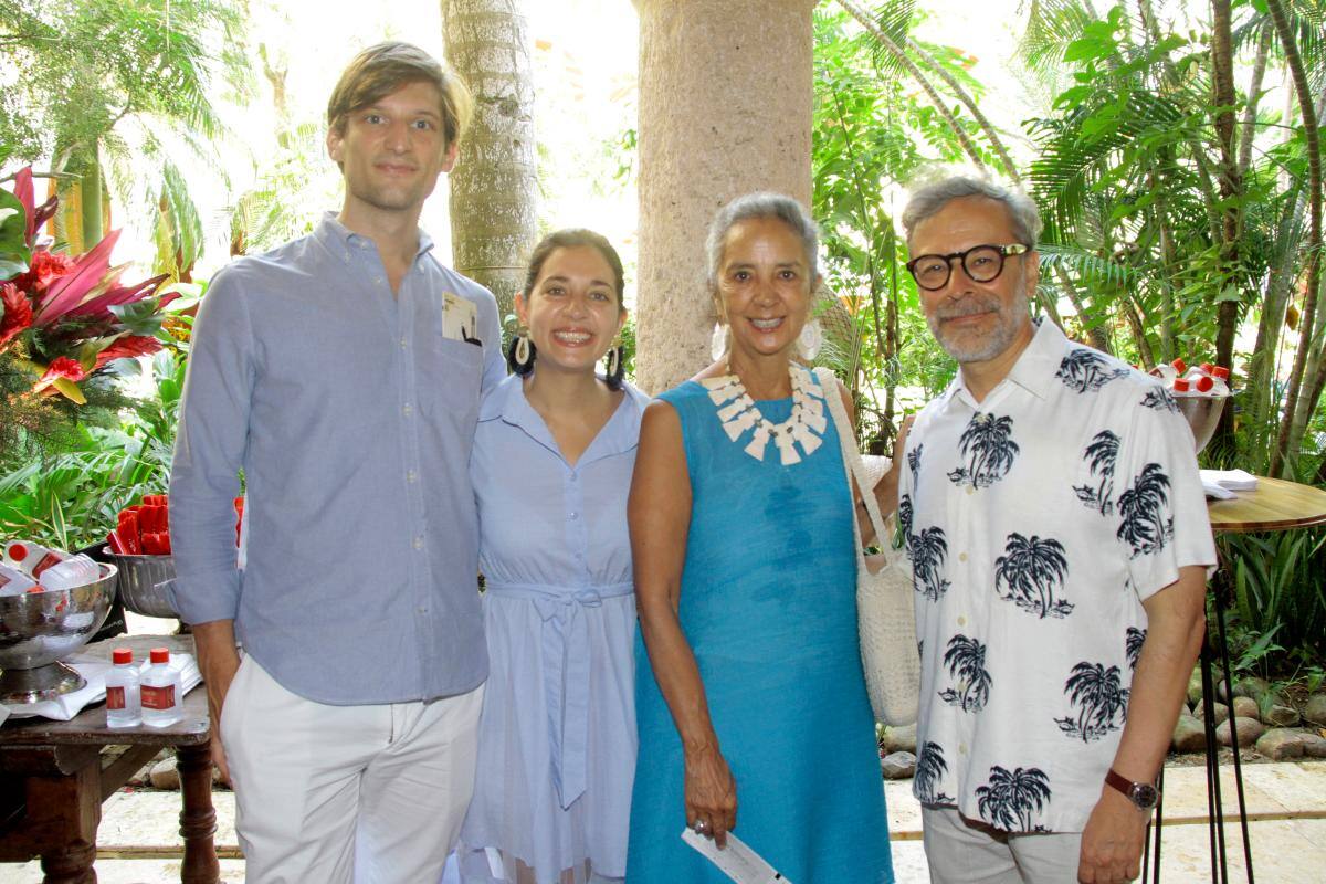 Philipp Kamaryt, Alina Cárdenas, Claudia Rey y Pedro Ruiz.