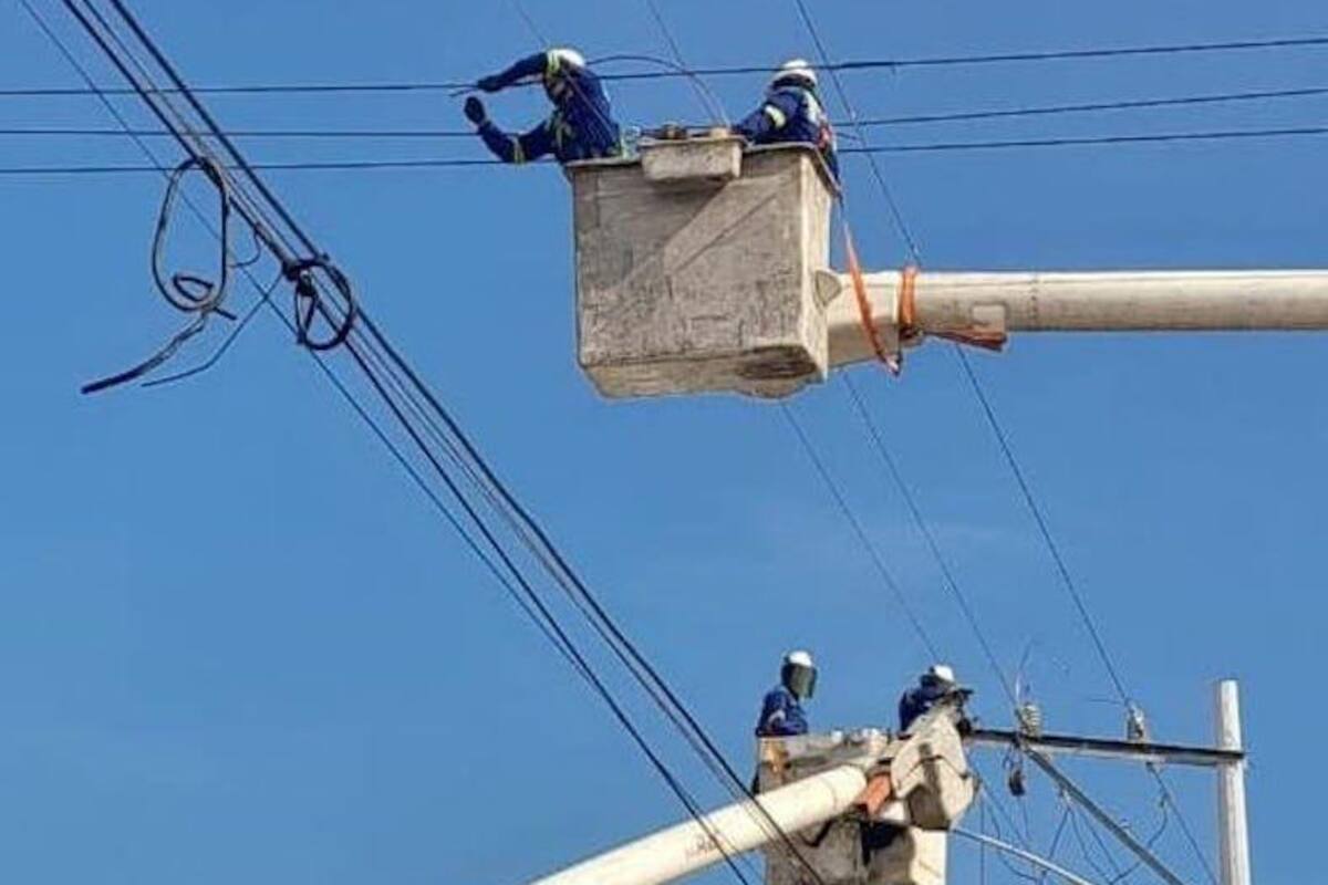 Estos son los municipios del Atlántico que este domingo estarán sin luz