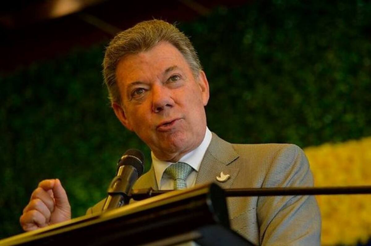 Juan Manuel Santos, presidente de la República. COLPRENSA