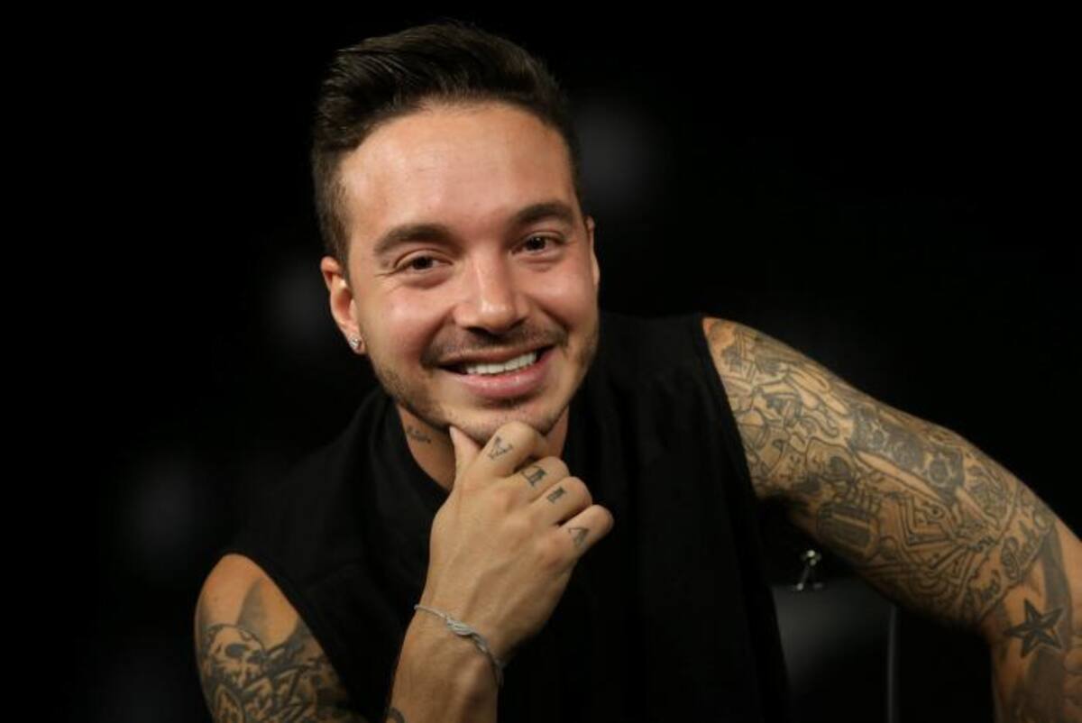 J Balvin, cantante, compositor y productor musical colombiano de música urbana y reguetón. AFP