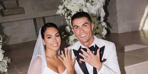 Es oficial: Cristiano Ronaldo y Georgina Rodríguez ya son esposos