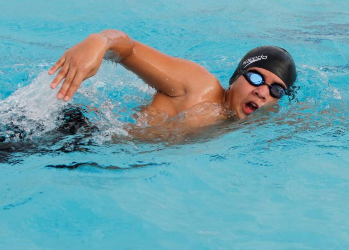 Juan Camilo Díaz Roncancio cree que la disciplina y la constancia lo harán un gran deportista. AROLDO MESTRE/ EL UNIVERSAL