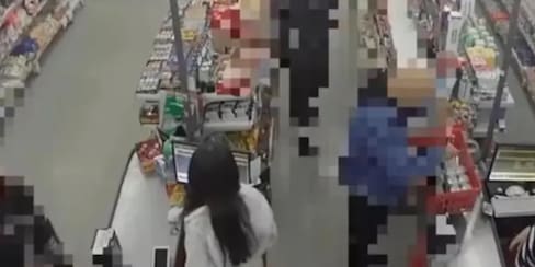 La millonaria estafa de cajeras en supermercado que quedó grabada en cámaras