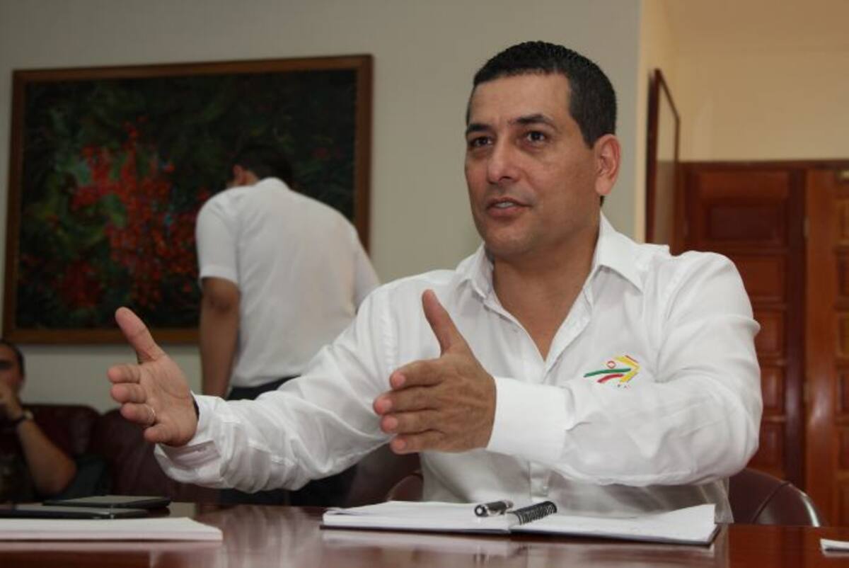 Dumek Turbay, gobernador de Bolívar. El Universal