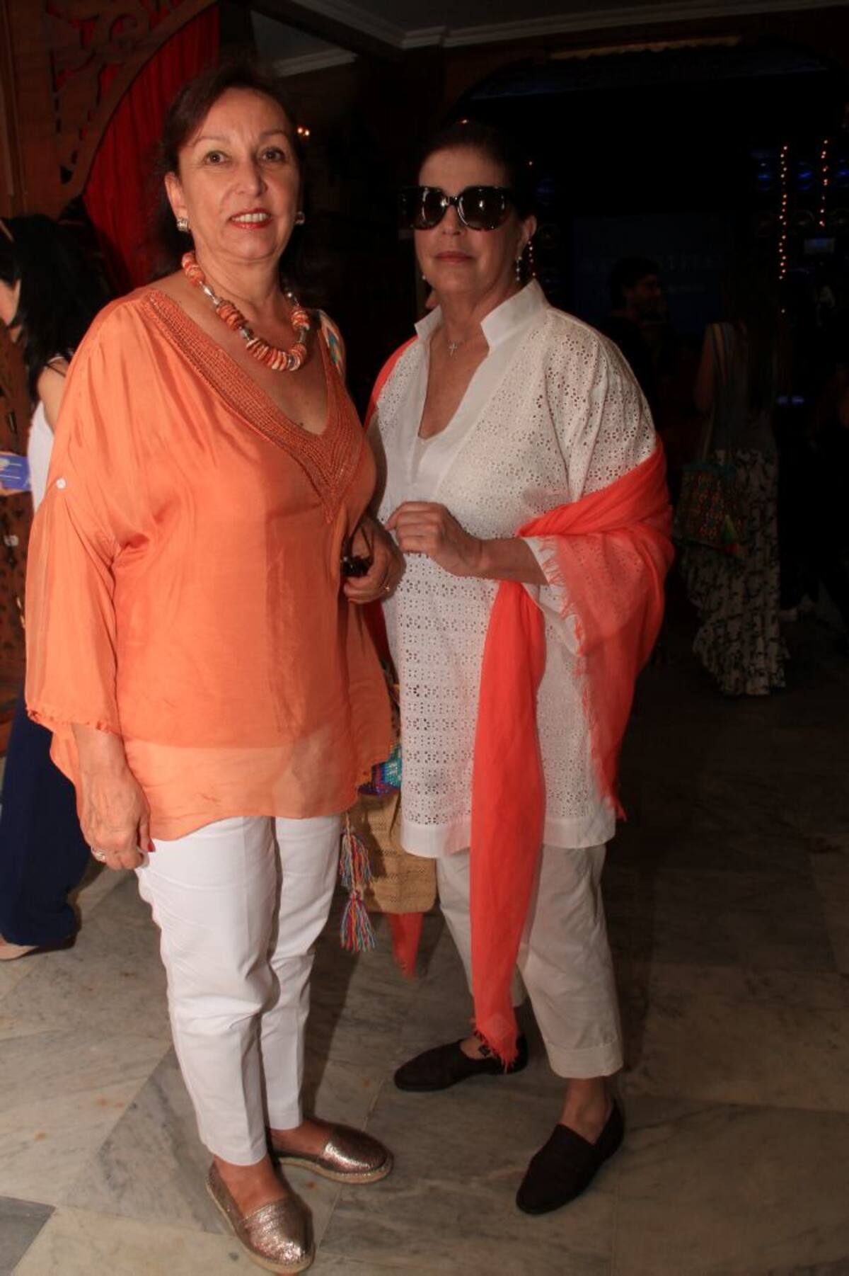 Jacke Samper y Gloria Mercedes Duque. ZENIA VALDELAMAR