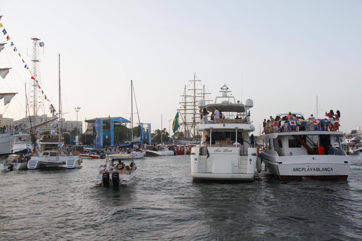 Arrancó la fiesta de los veleros: Sail Cartagena 2022