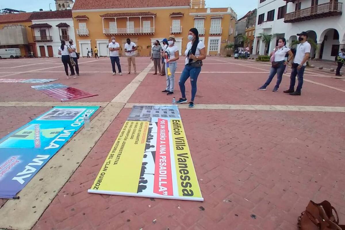 “Reclamamos atención del Distrito de Cartagena”: víctimas de los Quiroz
