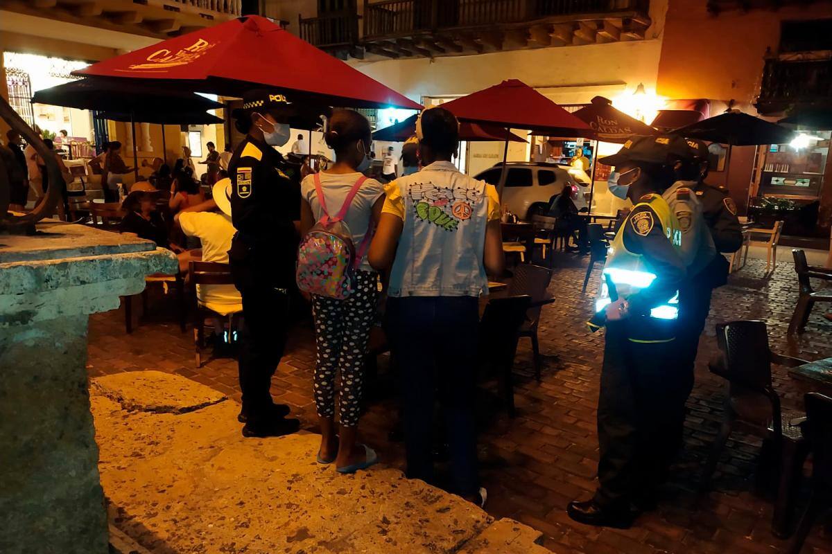 Campaña de la Policía para evitar que niños sean expuestos a la mendicidad