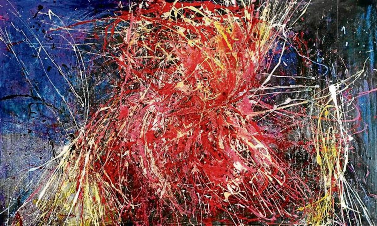 Una de las obras de Aldo Hollmann.