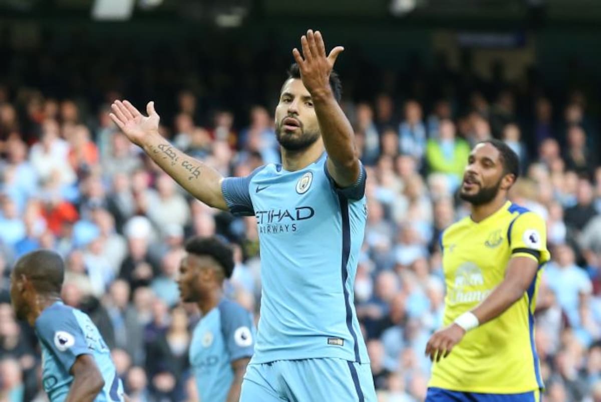 Sergio Agüero. AFP SCOTT HEPPELL