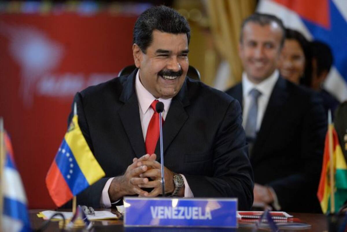 Nicolás Maduro, presidente de Venezuela. AFP