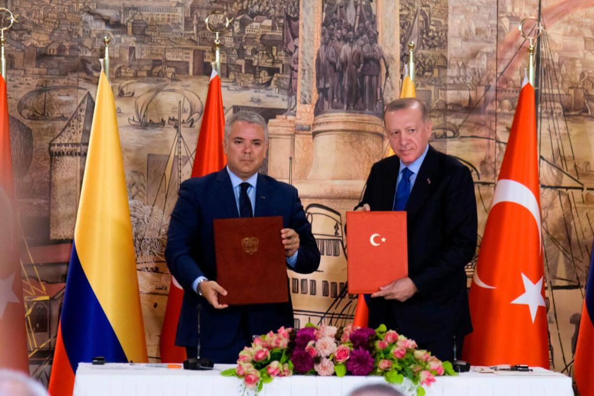 Colombia y Turquía elevan su relación a “estratégica” durante visita de Duque
