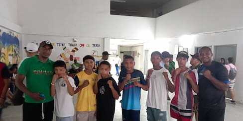 Boxeo Infantil de Bolívar, en nacional de San Onofre muestra su semilla