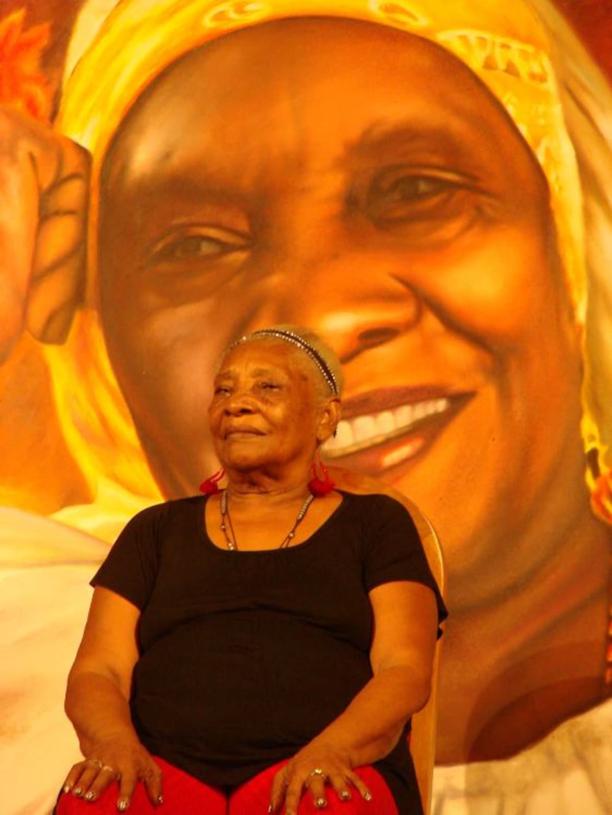 La cantadora de bullerengue Petrona Martínez. Foto: Archivo particular