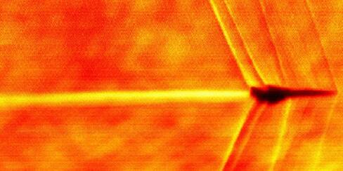 La NASA logró capturar un vuelo supersónico rompiendo la barrera del sonido