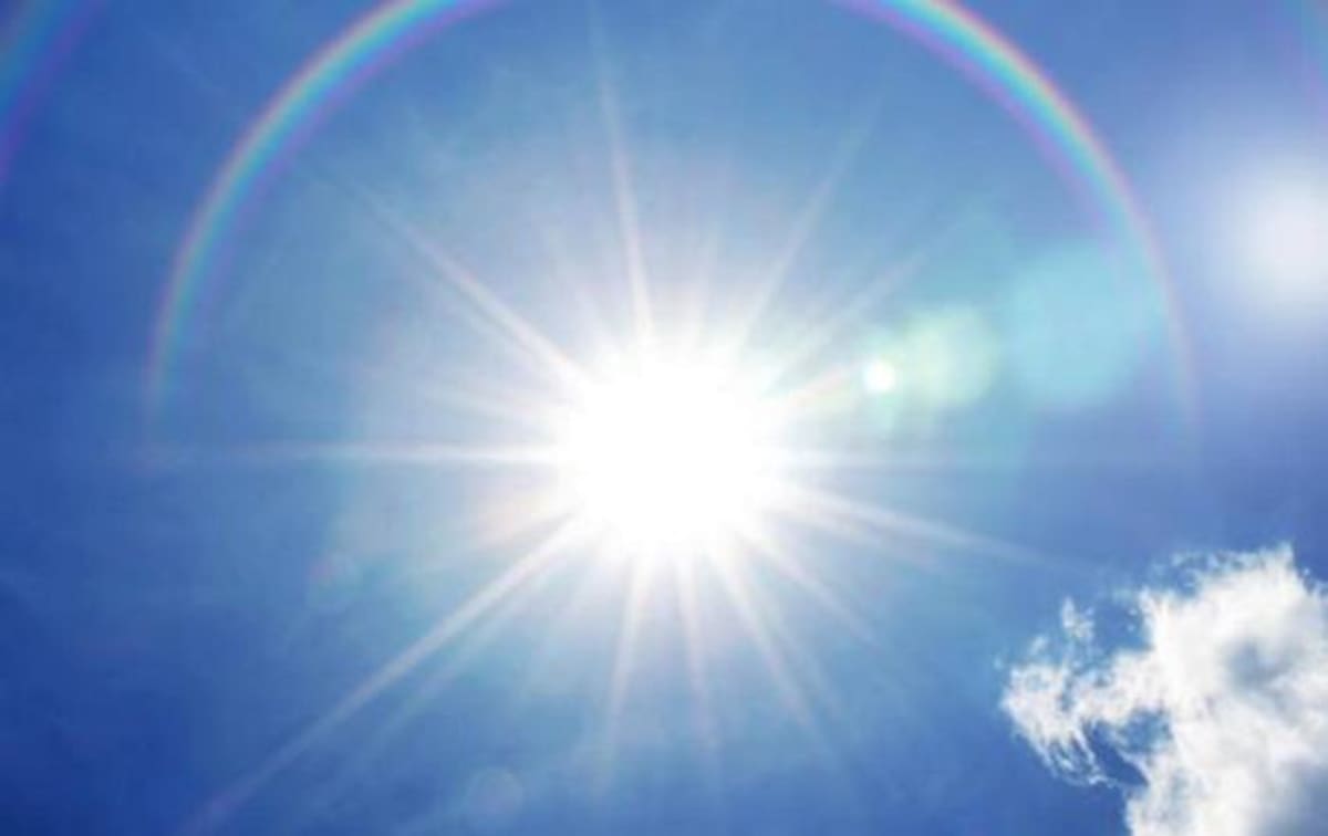 No hay prueba científica, pero los halos solares están asociados frecuentemente con lluvias. Colprensa - El Colombiano
