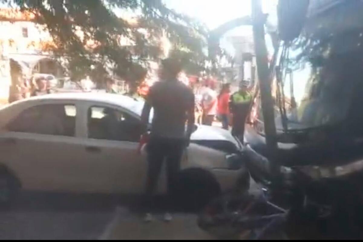 Susto en River Plate por accidente del bus del equipo