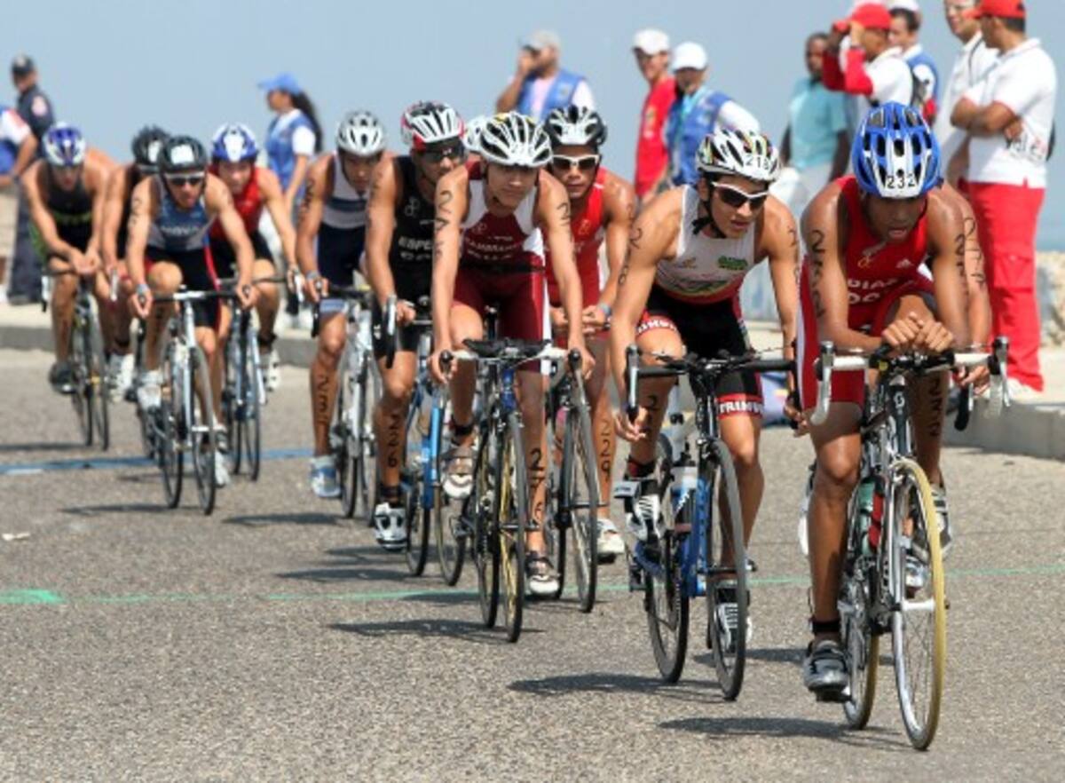 Los deportistas tuvieron que afrontar un calor inclemente durante las competencias, siendo la del ciclismo una de las más duras porque la mayoría se quedó sin piernas para terminar la carrera a trote. Aroldo Mestre-El Universal
