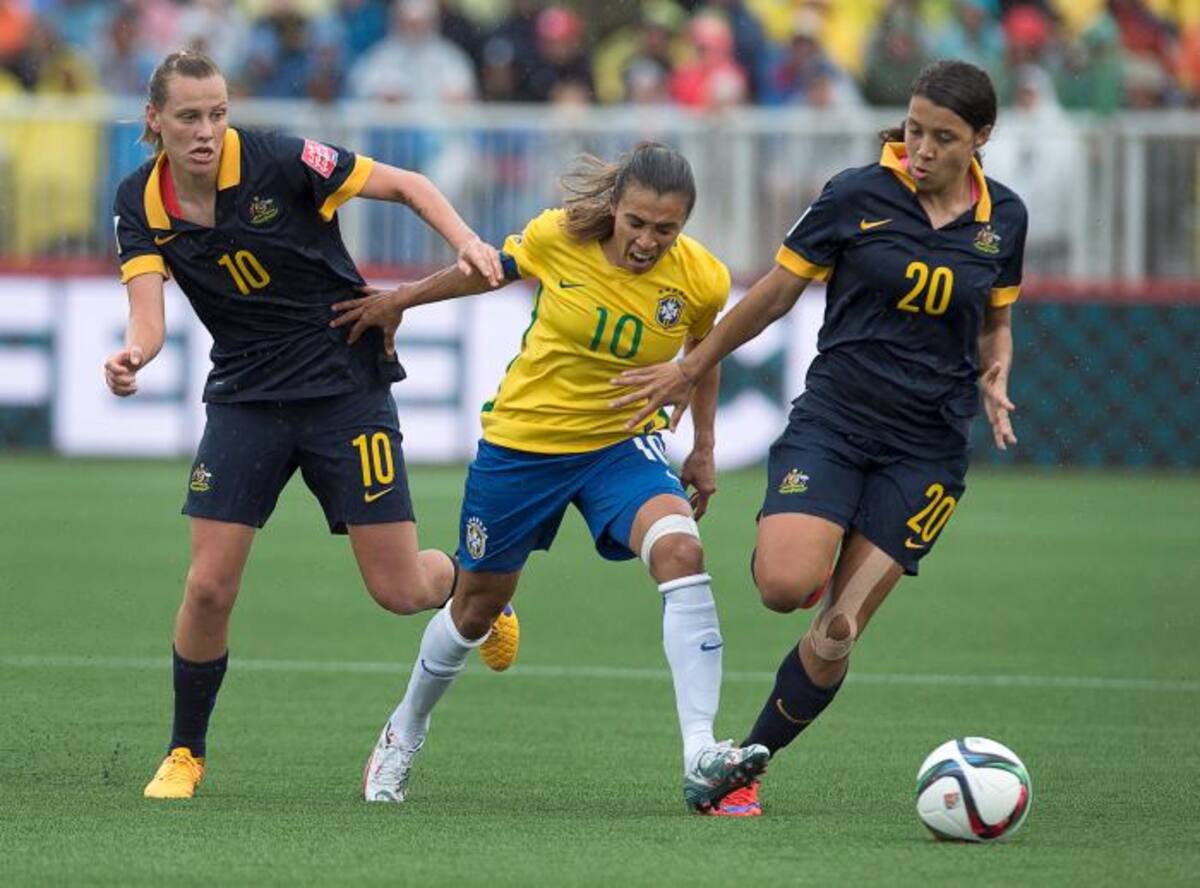 Encuentro Brasil- Australia. AP Andrew Vaughan