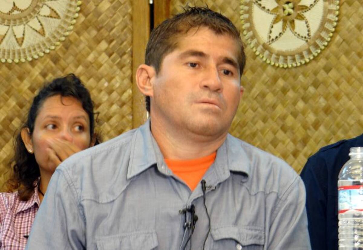 José Salvador Alvarenga. AFP STR