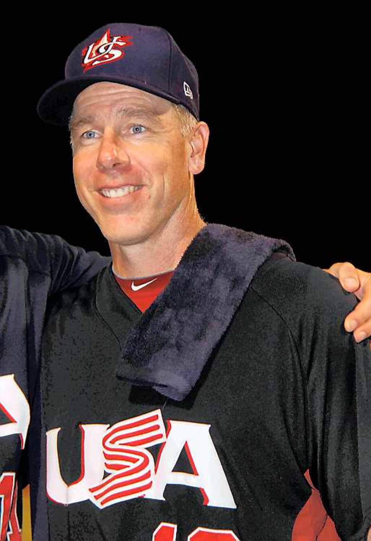 Scott Brosius, mánager de Estados Unidos. Kailline Giraldo /El Universal