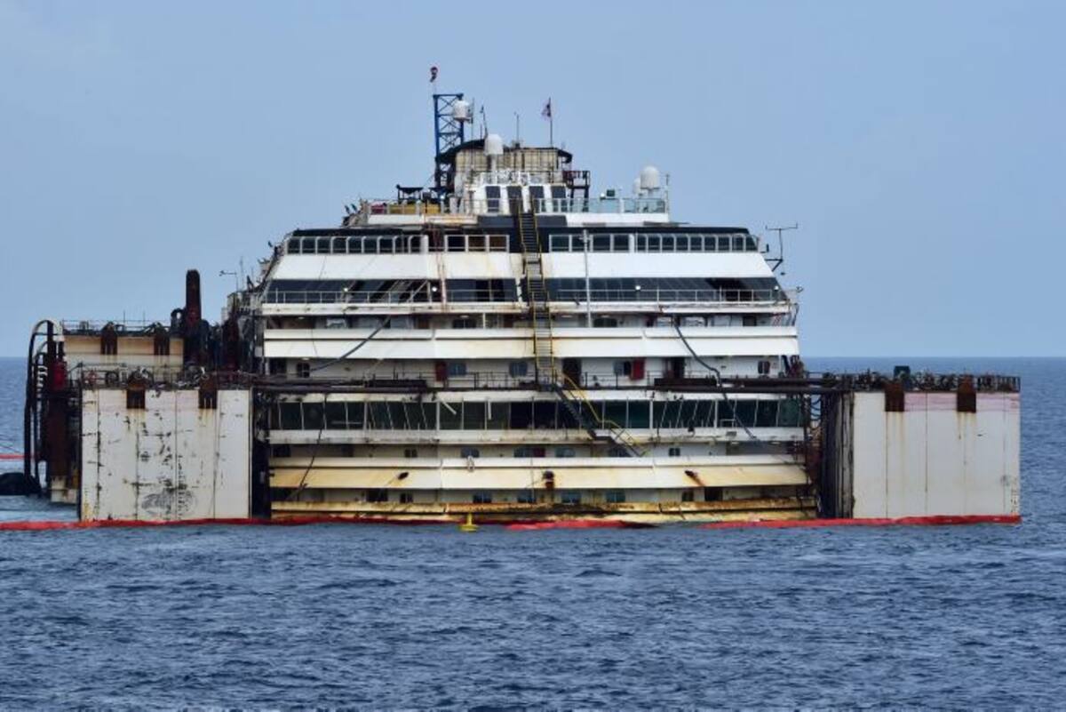 Crucero Costa Concordia. AFP GIUSEPPE CACACE