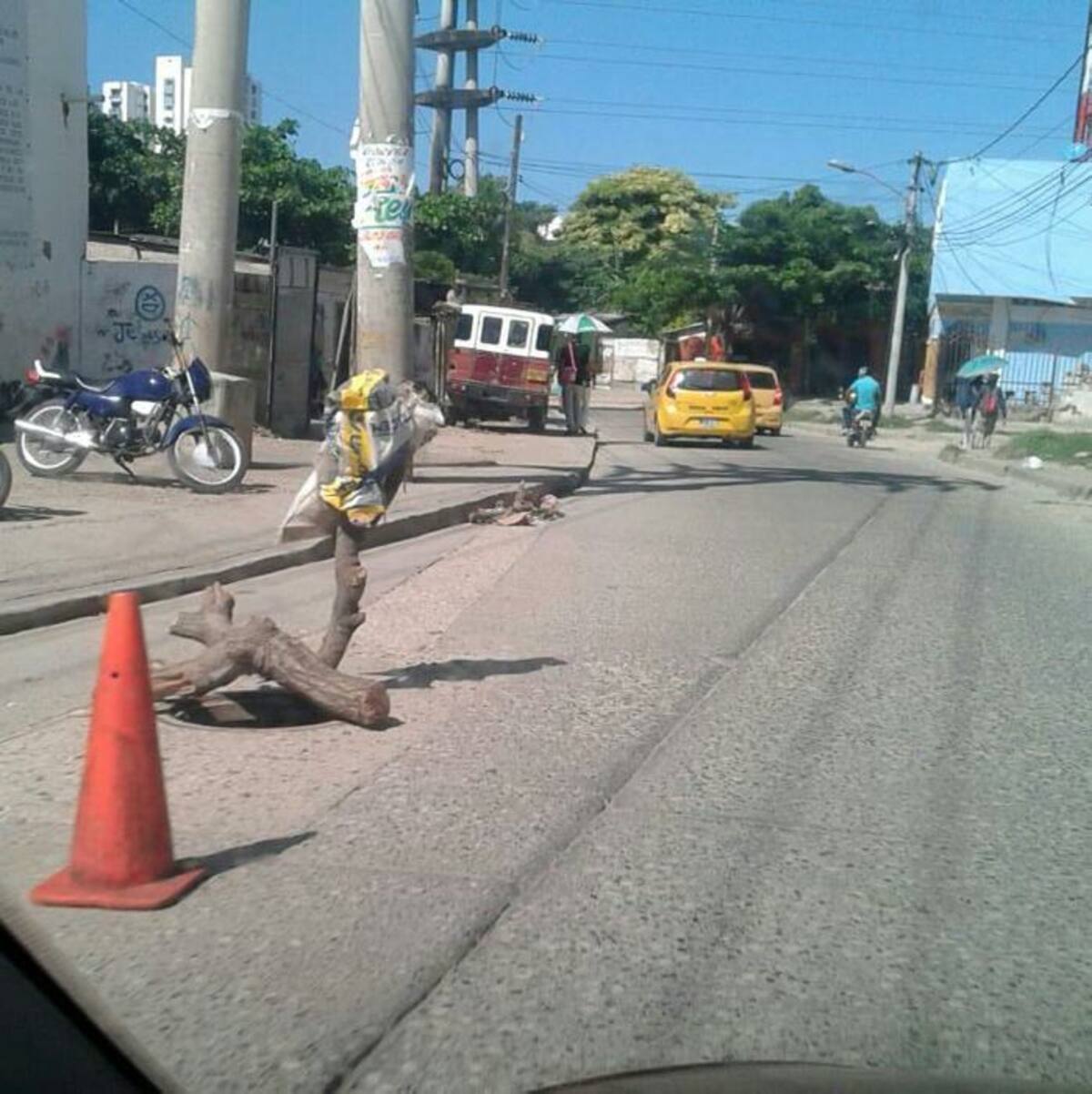 Vía principal de La Quinta. CORTESÍA.