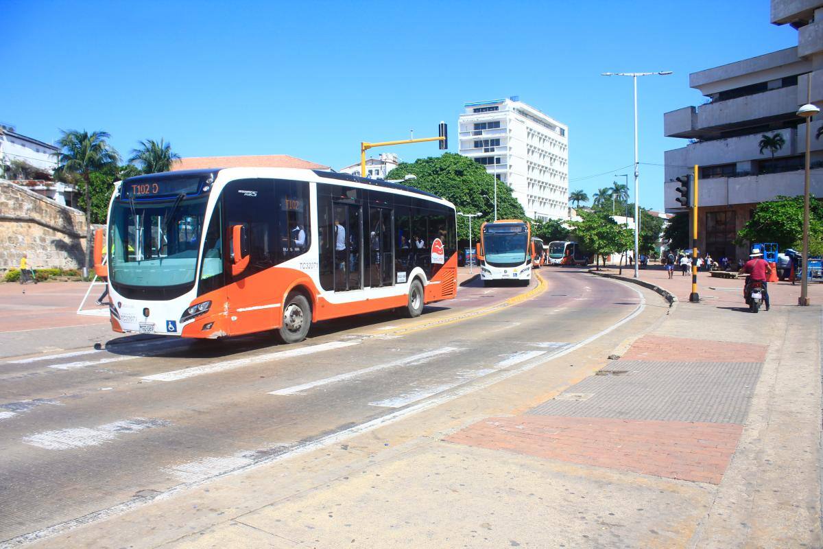 Con ruta especial, así operará Transcaribe el 31 de diciembre
