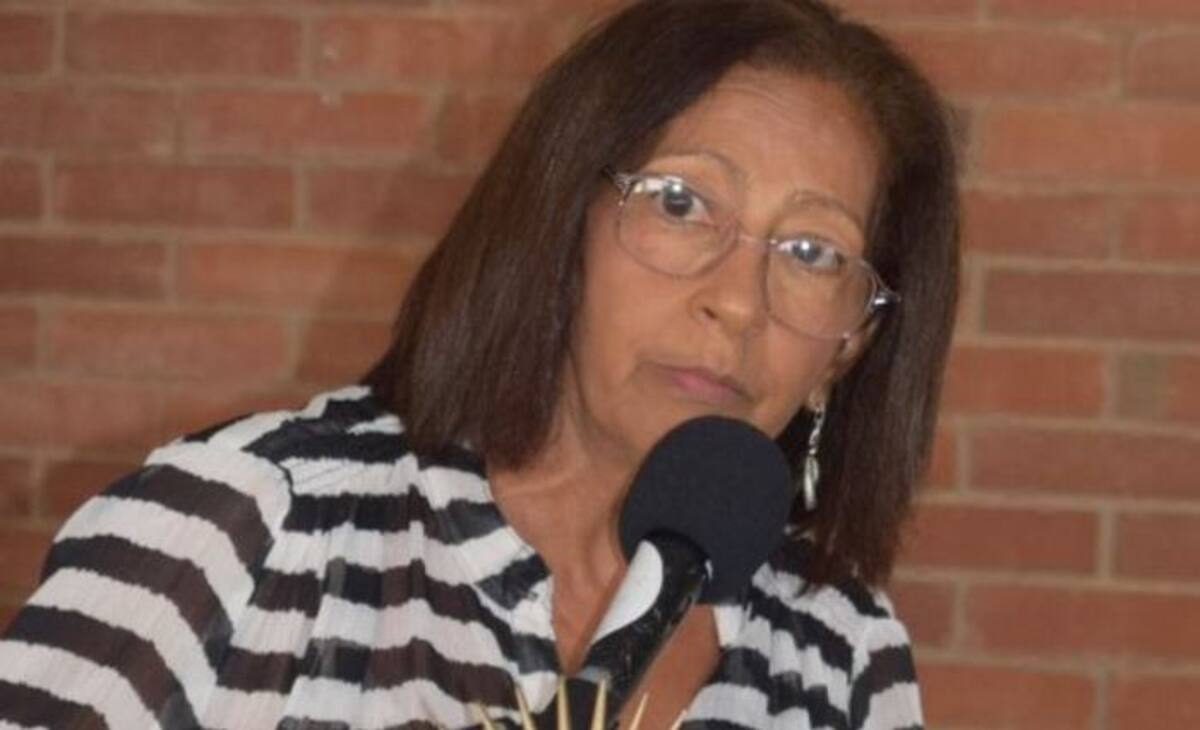 Dolores Barrios, coordinadora de la Red de Mujeres del Caribe. Cortesía.