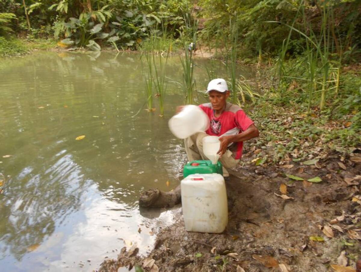 La planta de tratamiento de agua tiene problemas críticos que afectan directamente a los habitantes de los barrios marginales del municipio. ATILANO MEZA MOUTHON - EL UNIVERSAL
