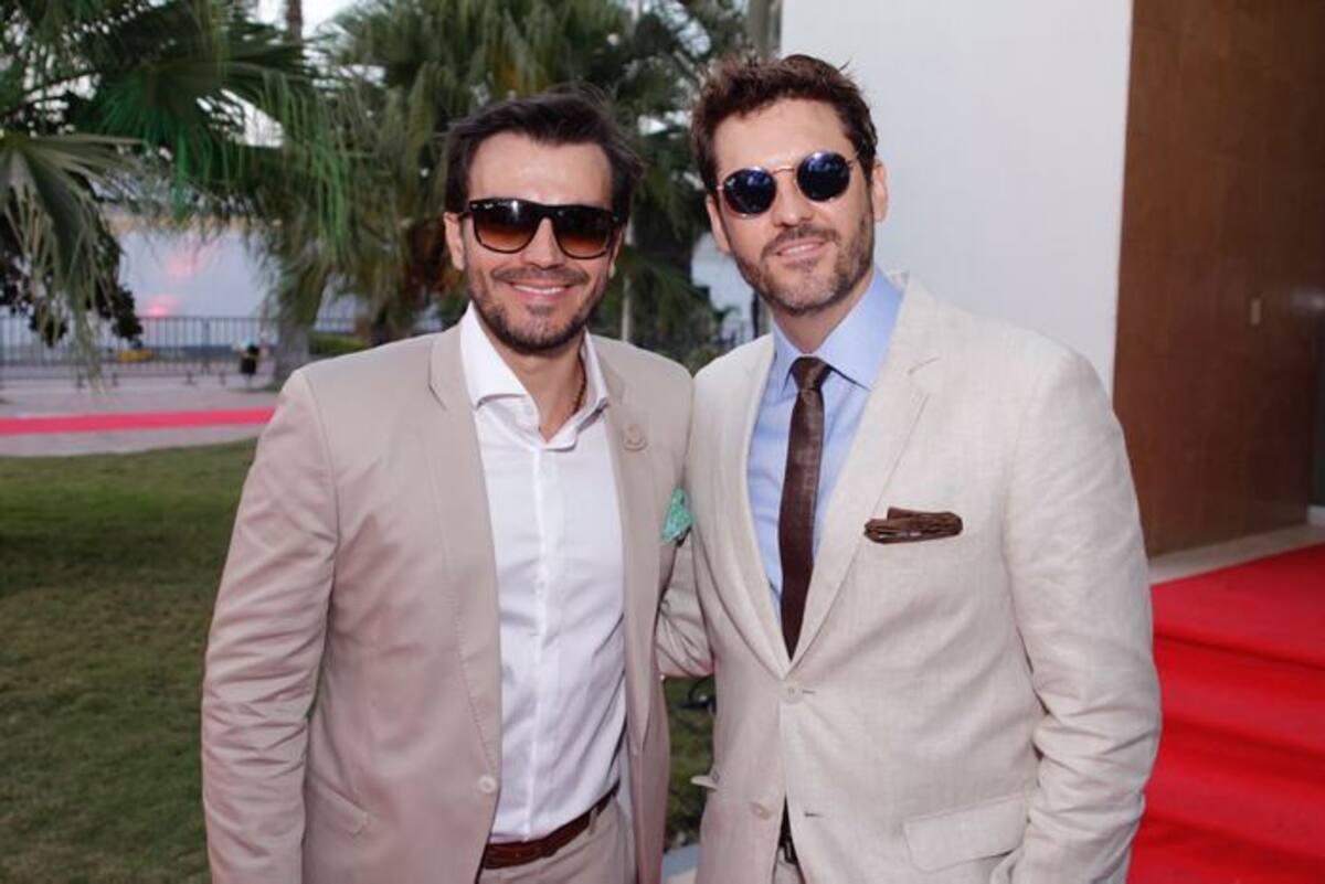Luciano D'Alessandro y Rodrigo Cadamil Nayib Gaviria.