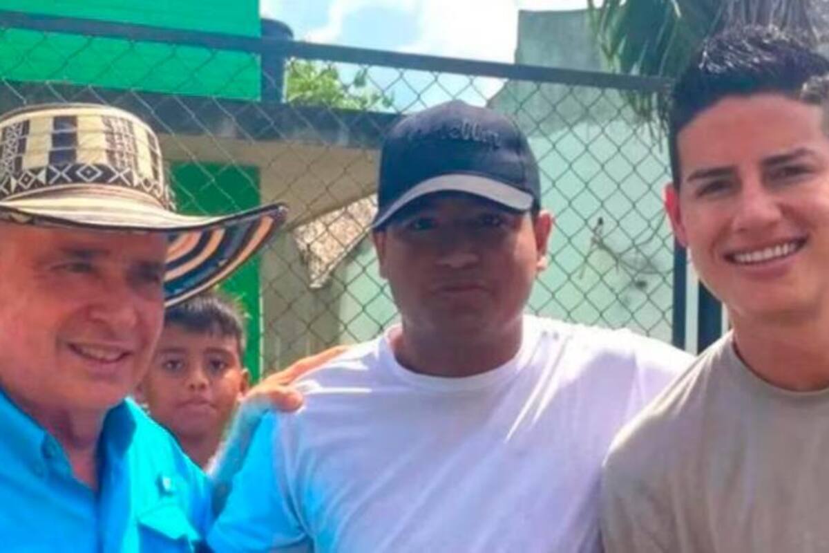 Álvaro Uribe se juntó con James Rodríguez y reveló noticia del Real Madrid