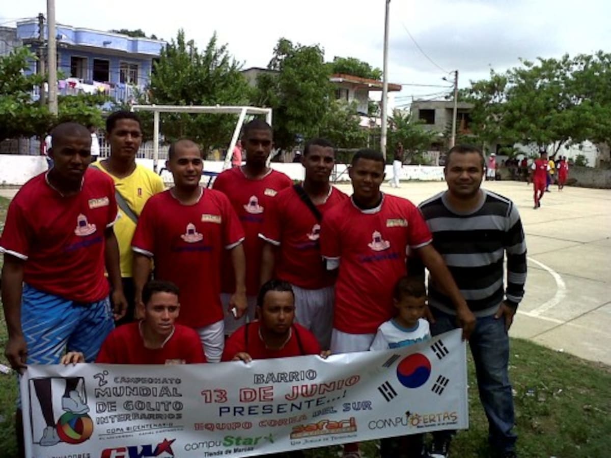 El equipo 13 de Junio-Corea del Sur, favorito para avanzar a la siguiente ronda. CORTESÍA