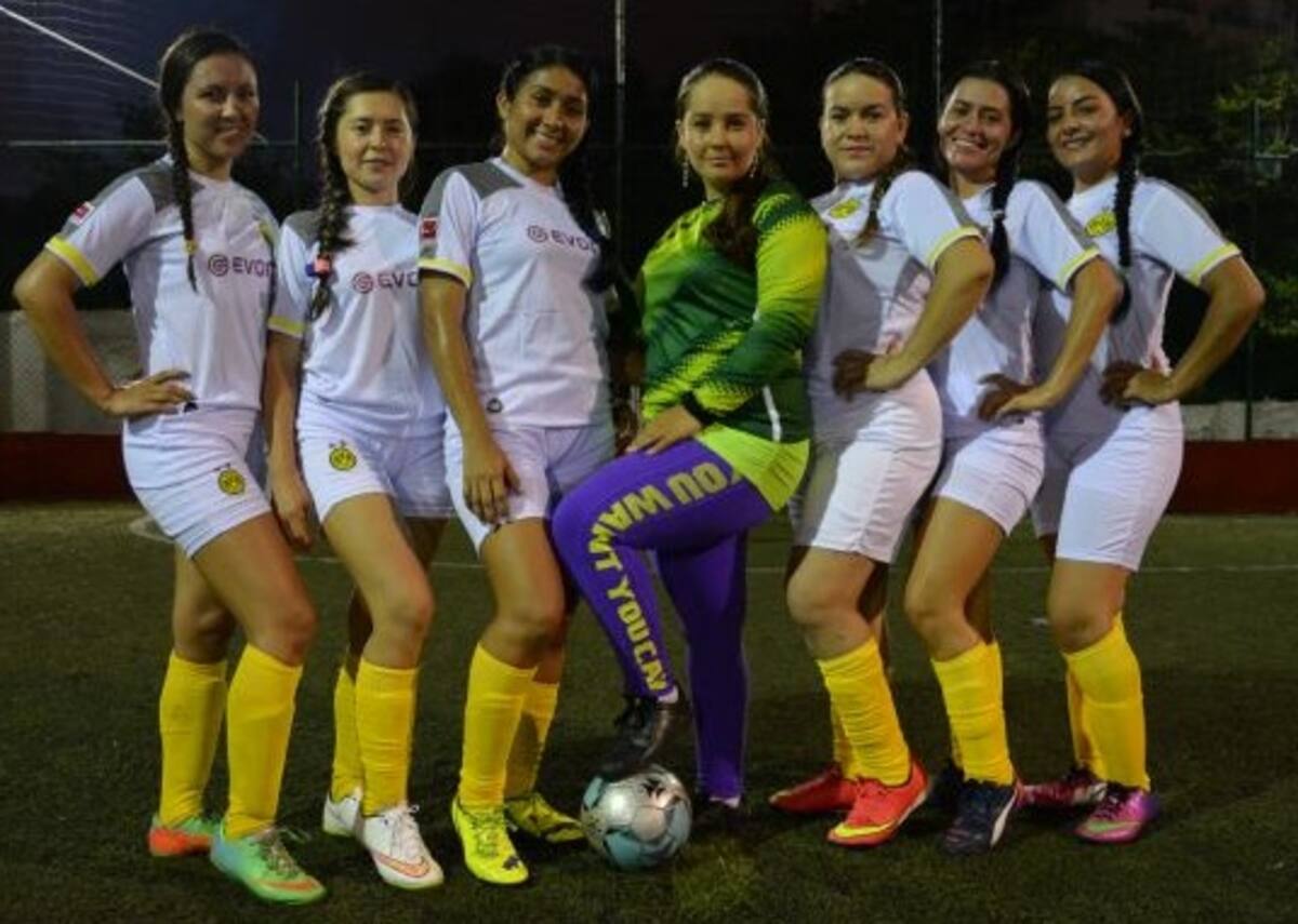 Equipo femenino Euforia. PEDRO TORRES, EL UNIVERSAL