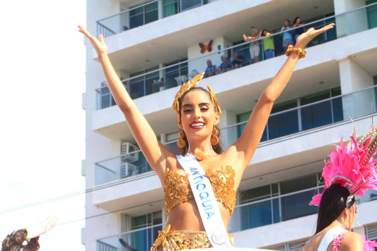 Señorita Antioquia, Valentina Mora.//Foto: Julio Castaño - El Universal.