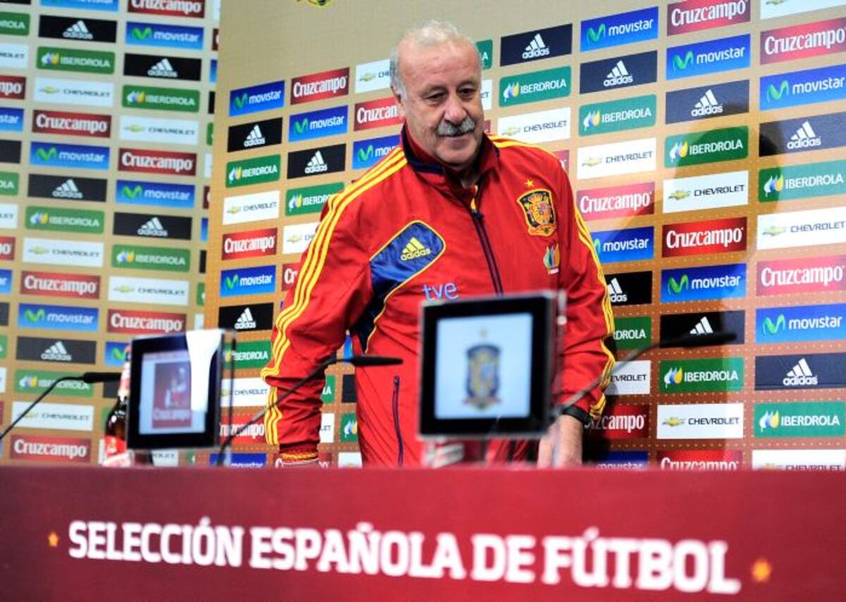 Vicente del Bosque, seleccionador español. AP Alvaro Barrientos