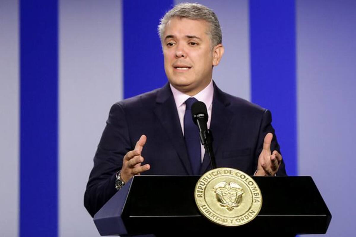 Iván Duque. Colprensa.