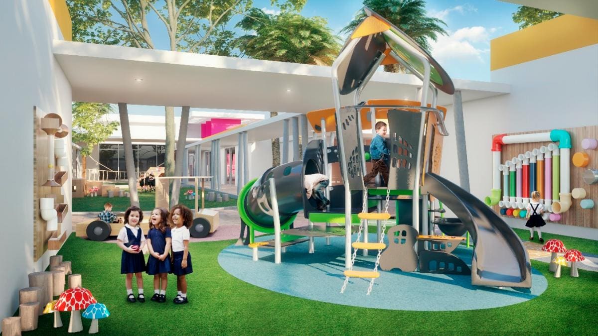 Así están proyectados los espacios del nuevo colegio de la Zona Norte.// Cortesía